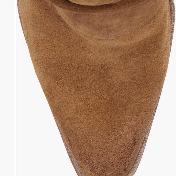BNWB Vince Camuto Ainsley Brown Suede Ankle Boots size 10 - Picture 7 of 9